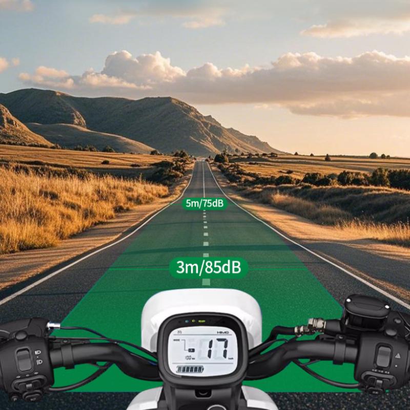 Motorcycle Horn 12V 48V 60V Universal Waterproof Electric Horn Moto Bike Motor ScooterSuper Loud Round Speaker