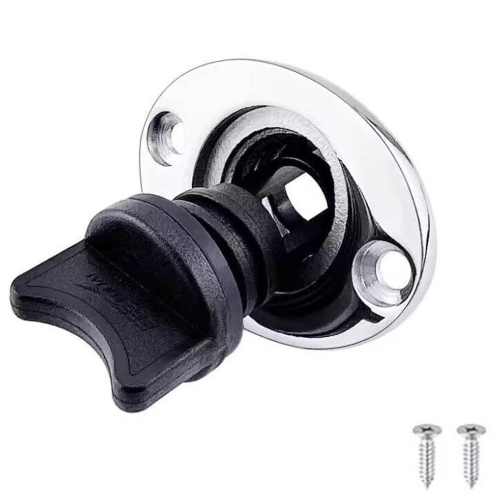 Boat Drain Plug Universal 25mm 1" Spare Part Hull Drain Plug Hole Socket Drainage Blue