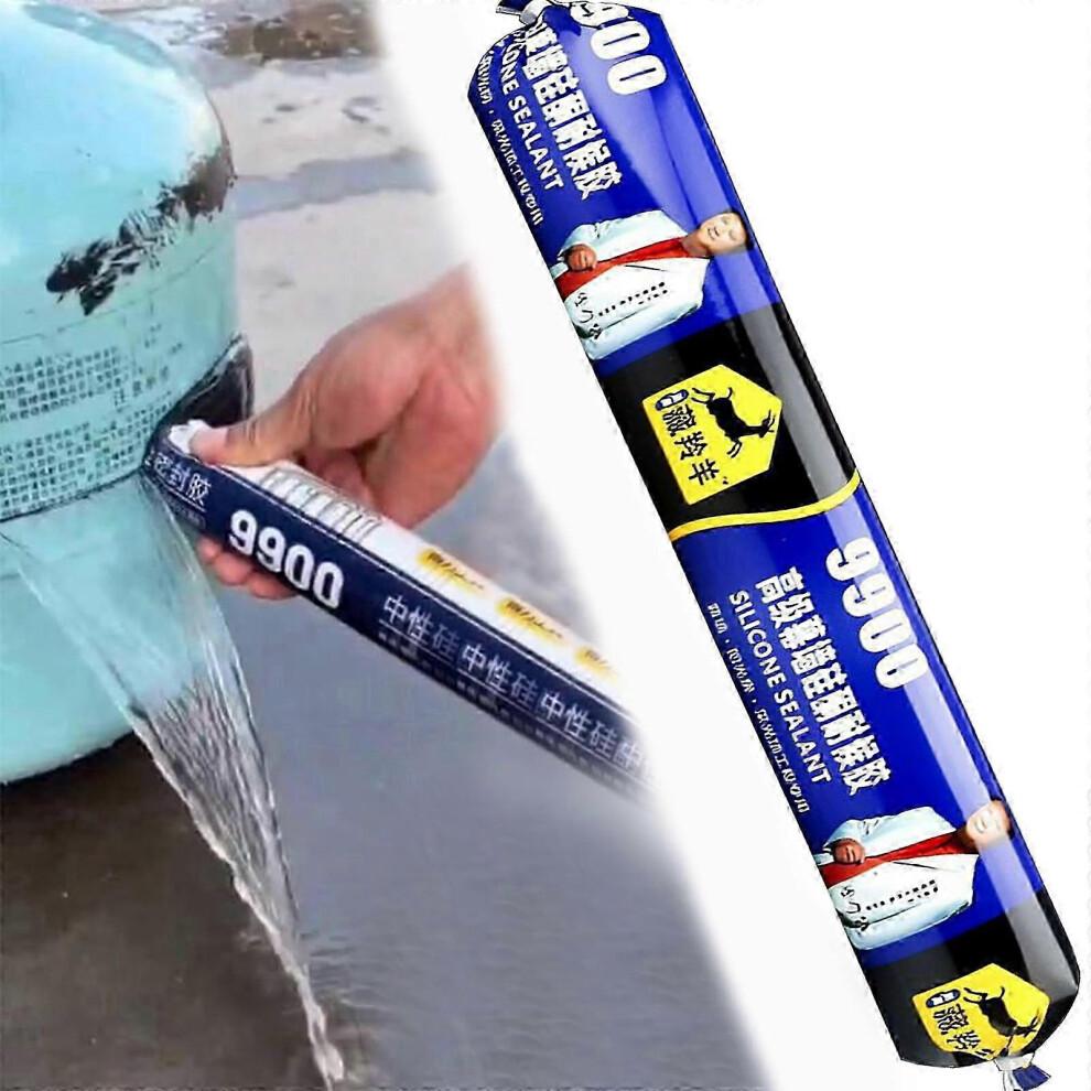 (Nero) Sigillanti in Silicone 9900 – Sigillanti Adesivi Impermeabili Multiuso ad Alta Resistenza