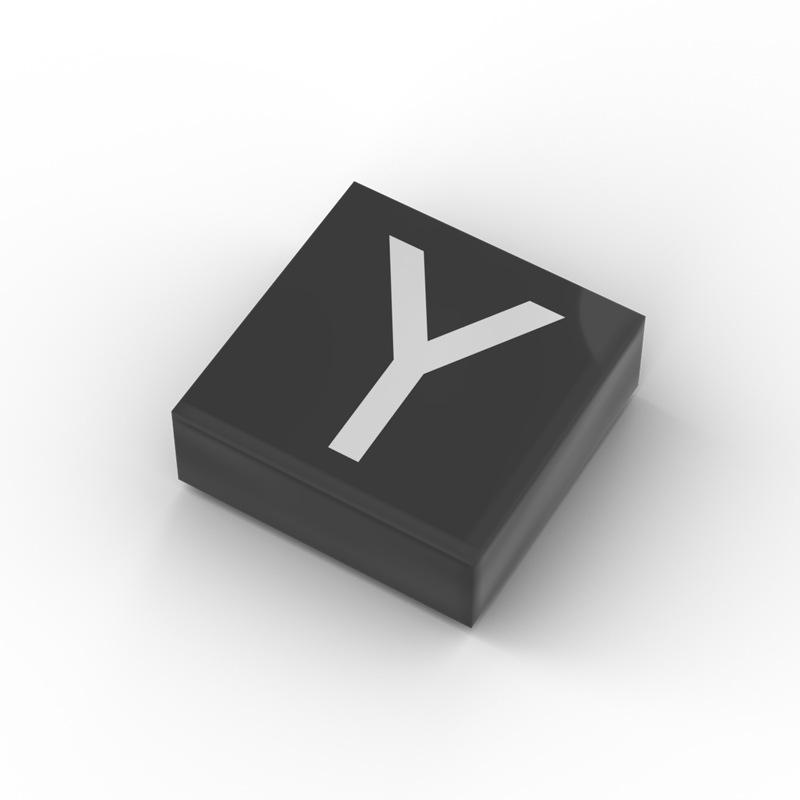 MOC 3070bpb009 Alphabet A-Z Building Blocks Set Lore 3070 Education Printed 26 Letters Bricks Toy For Children Kid Birthday Gift