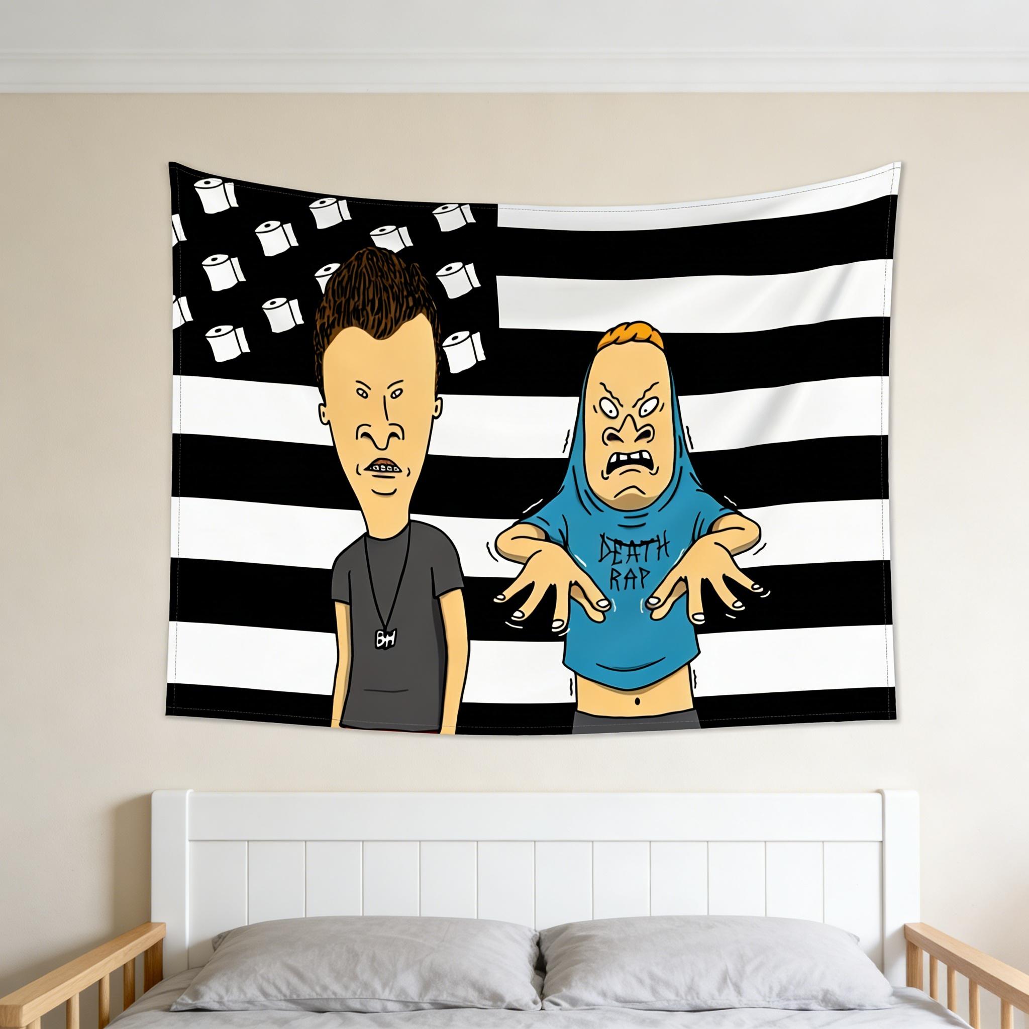 

Personalized American Style Tapestry Fashion Decor Reusable Durable High Quality MultiSize Flat Print Design 74x94cm(29x37in)