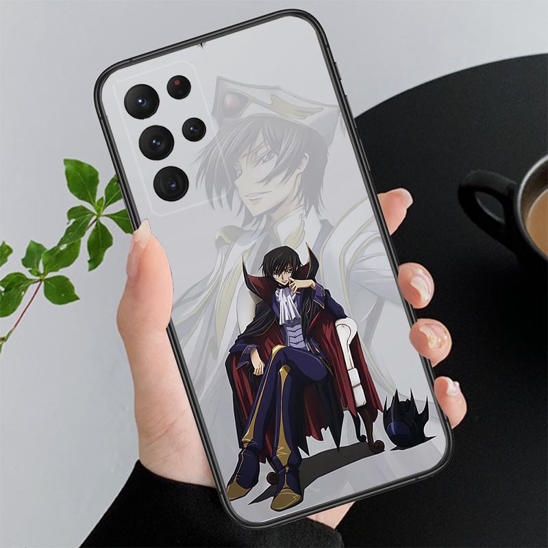 Phone Case For Samsung A17 A55 A16 A56 A35 A15 A53 A54 A33 A34 A25 A05S A52 A52S A07 A26 A06 Code Geass cc lelouch