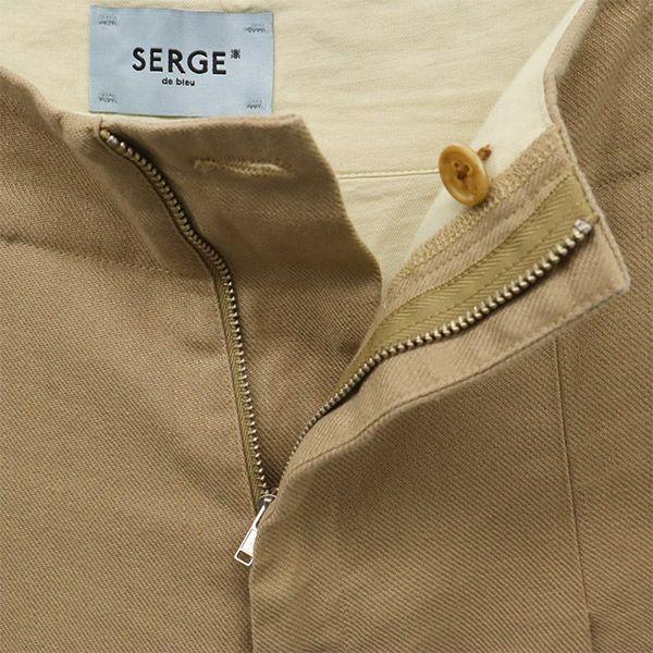 SERGE De Bleu Made In Japan Linen Blend Wide Pants 38 Beige Women Used