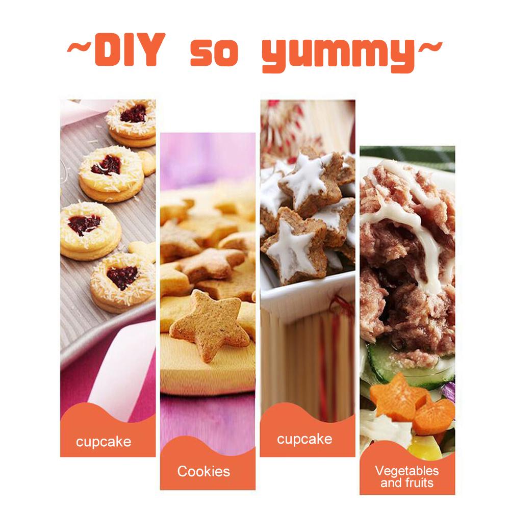 Cupcake Kjerneutstikker Rustfritt Stål Cupcake Hullkutter for Fylling Kake Kjerneutstikker Lage Hull Verktøy Bakeutstyr