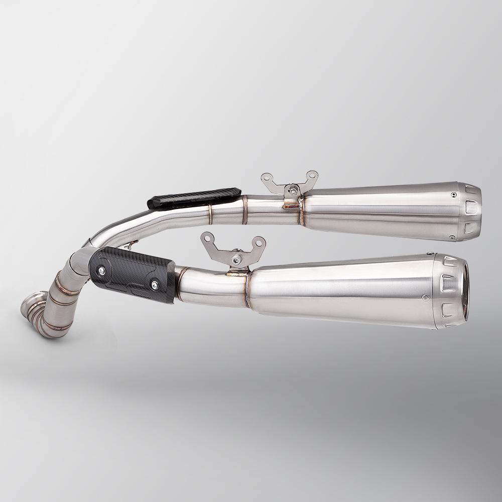 Stainless Steel Rear Muffler Mid-Pipe for Duke 790 (2018-2025)