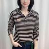 Plus Size Women's T-shirt Hooded Long Sleeve Loose Fit Base Layer Top Trendy Casual Inner Wear Popular Hong Kong Style Design