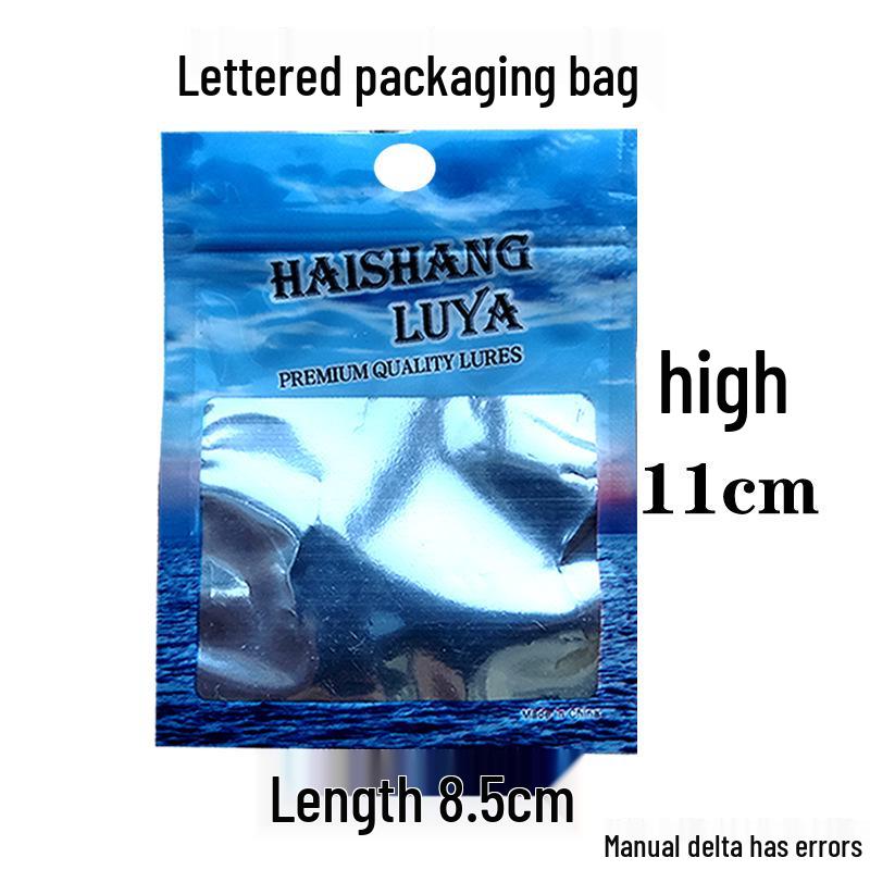 Samolepicí plastový sáček na nástrahy pro rybářské příslušenství