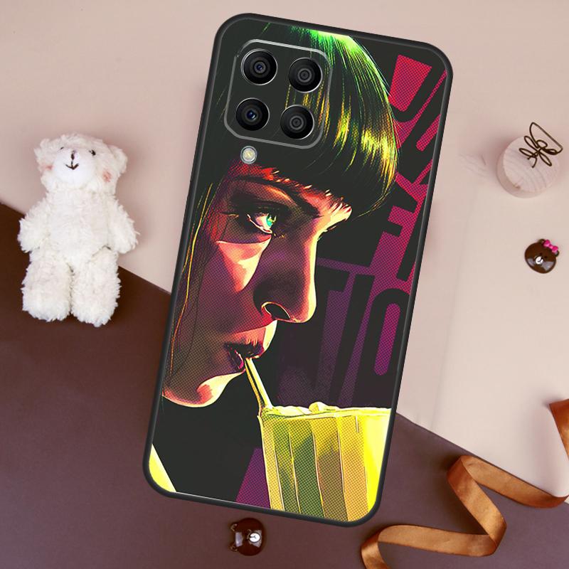 Mia Pulp Fiction Case For Samsung Galaxy M06 M53 M13 M31 M11 M35 M55 M15 M56 M36 M16 M12 M32 M52 M14 M34 M54