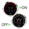 Universal GPS Speedometer 85mm Car Motorcycle Speed Meter Gauge 7 Colors Backlit Odometer Gauges Trip ODO COG 12V/24V