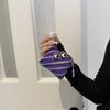 Mini Coin Purse Cute Big Mouth Coin Pouch Fun Zippered Coin Bag for Earbuds Lipstick Trendy Bag Accessory