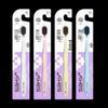 SAKY+ Wide Head Charcoal Toothbrush 8-Pack