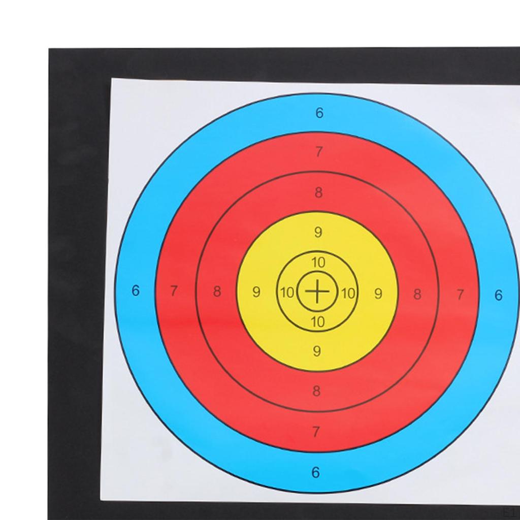 Lightweight Target, Foam Board Target Accessories Hanging 50x50x5cm for Practice Sport Training