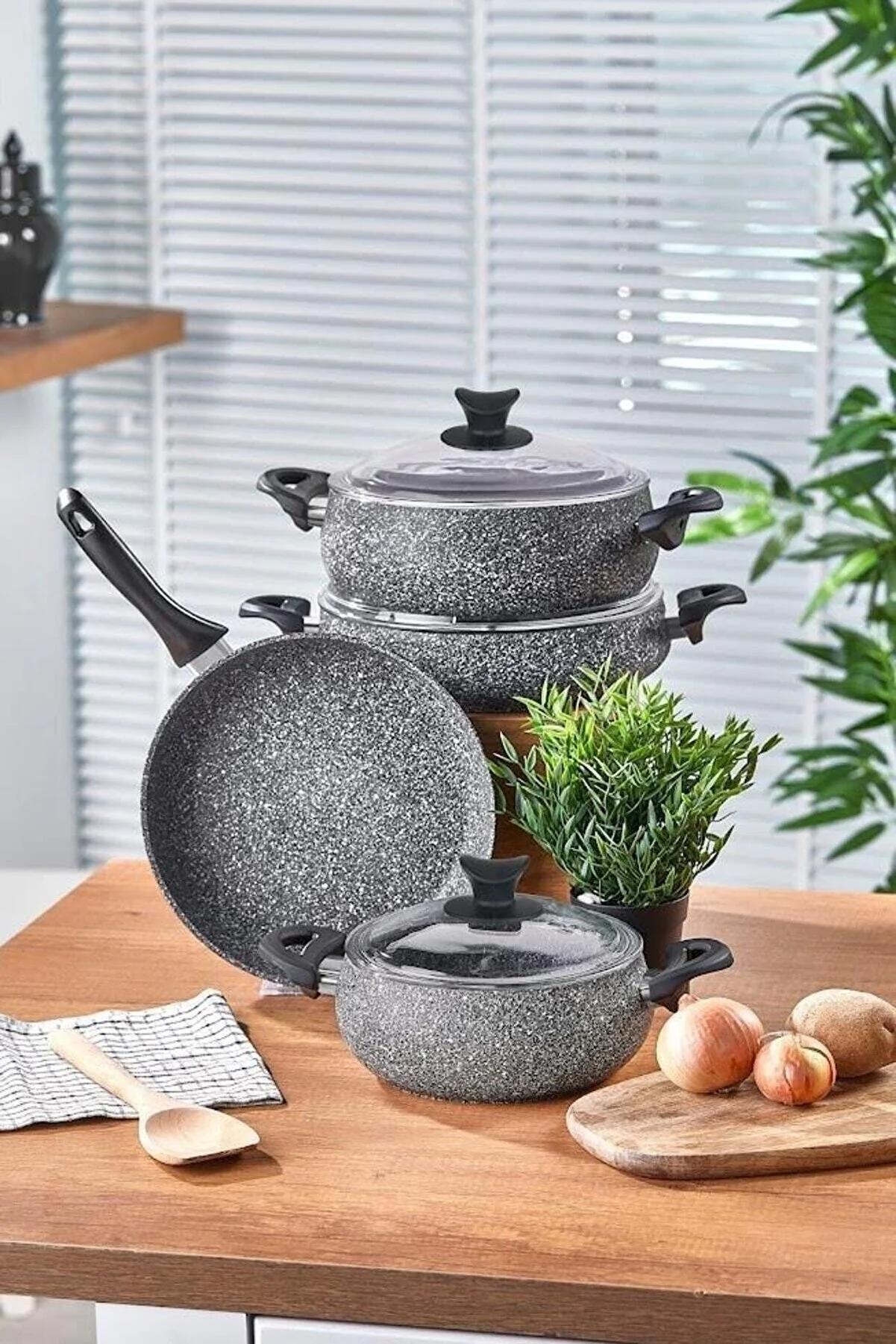 

Набор из 7 предметов Mastercook Tombik, серый, специальная серия