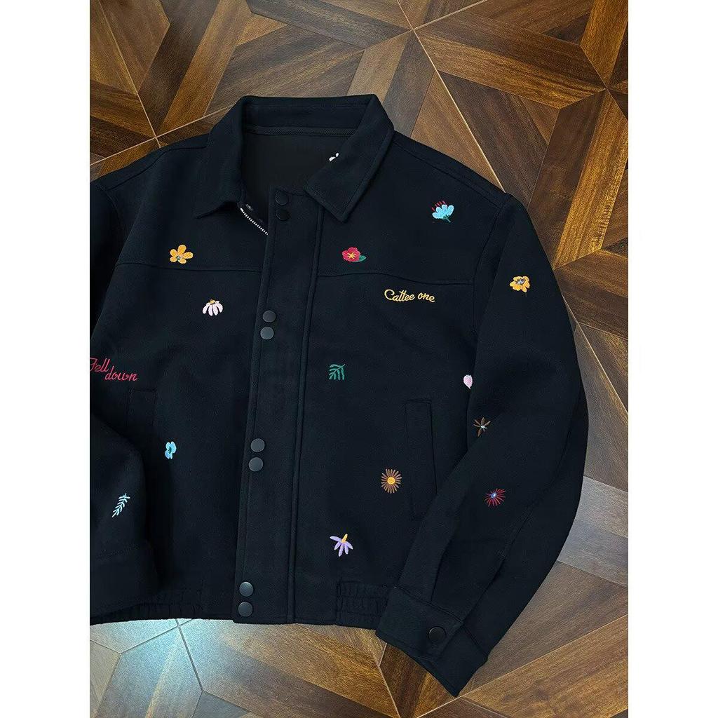 2024 Spring/Autumn Men's Stylish Jacket: High Street, Hong Kong, Harajuku, Korean Fashion