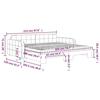 VidaXL Daybed with Trundle Bed and Mattress Blue 100x200 Cm Velvet 3196959