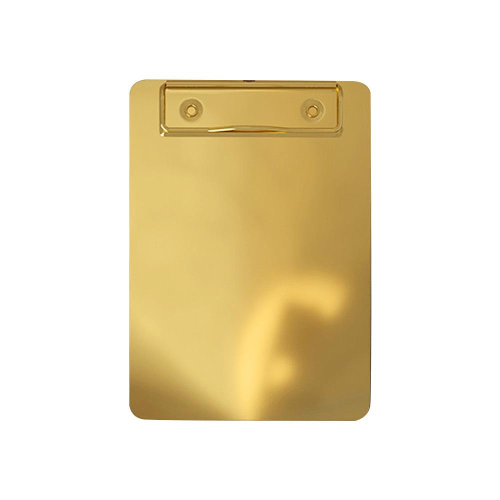 Twardy Folder do Przechowywania Papierów Testowych Stal Nierdzewna Podkładka do Pisania Organizer do Segregacji Dokumentów Restauracja