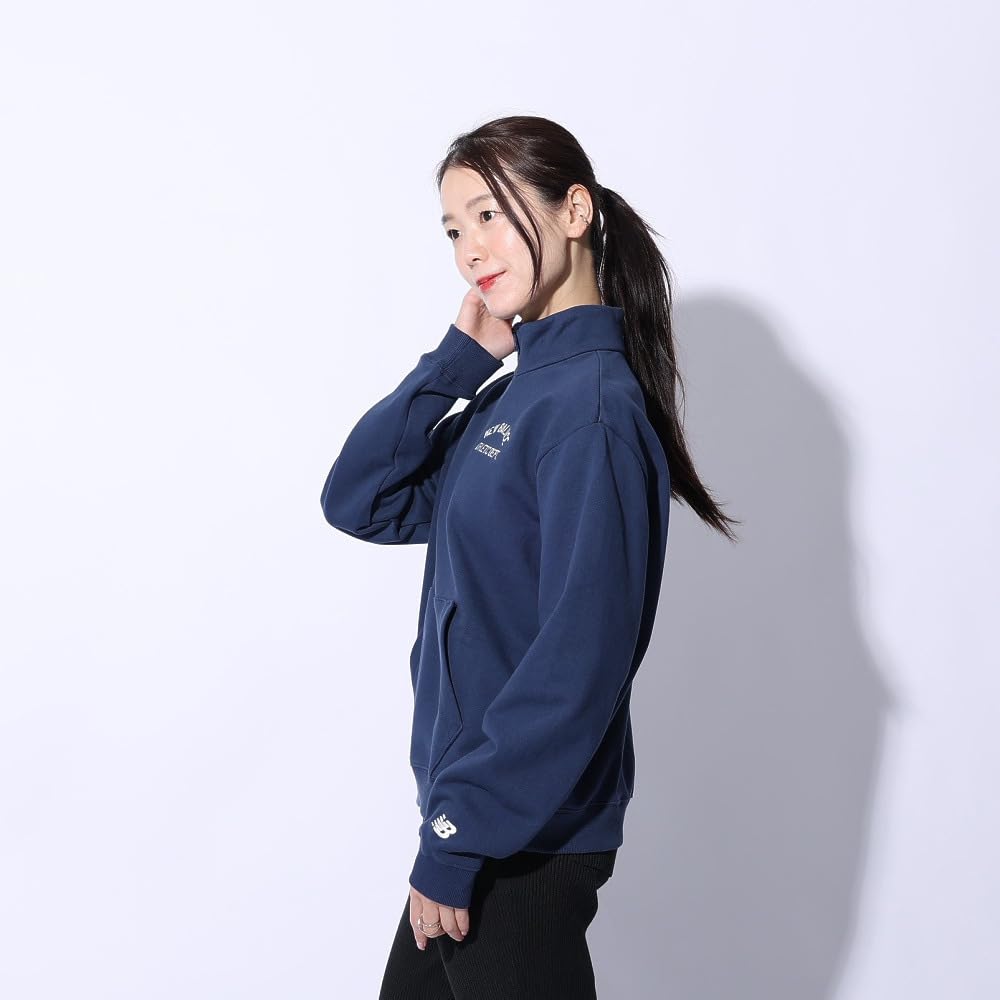 New Balance Greatest Sweatshirt NNY Women's Sportswear's Half-Zip (WT41538) (NB Navy)