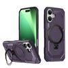 For iPhone 17 Case Compatible with MagSafe Kickstand TPU+PC Phone Cover