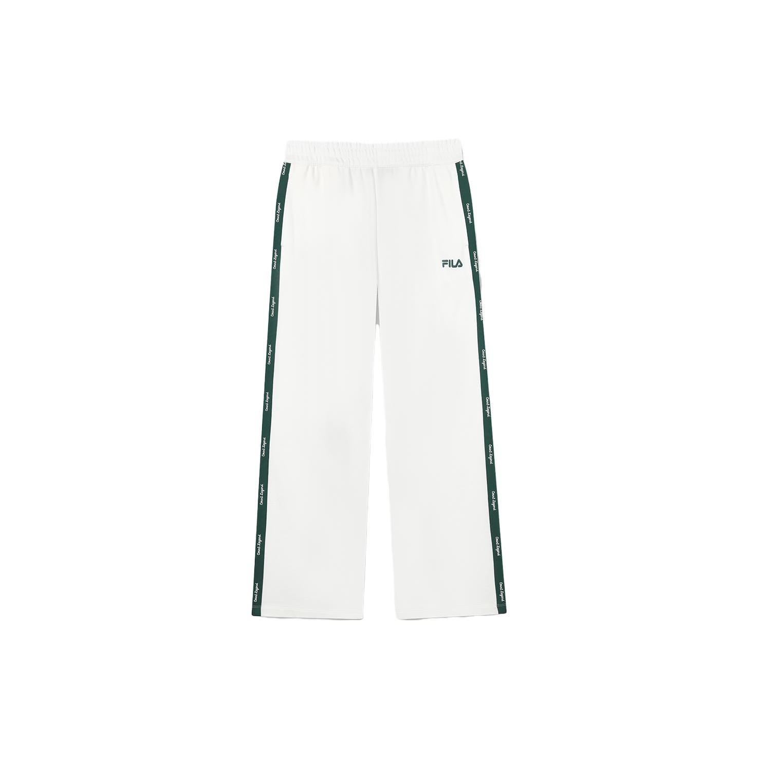 

New FILA ORIGINALE Knitted Sweatpants Women s Cloud White F11W339605FWT XL