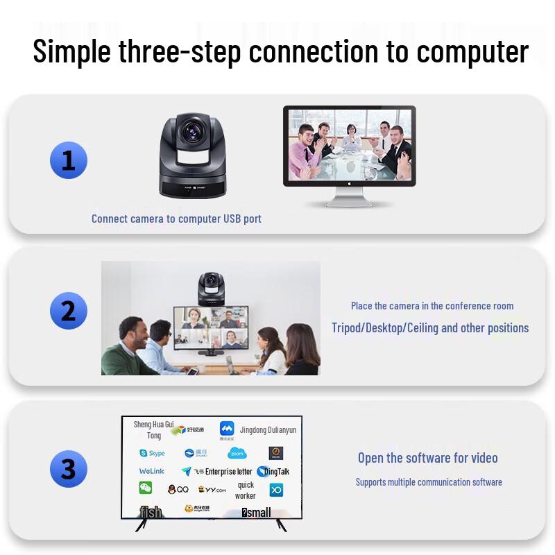 HongJiaHe Video Conferencing PTZ Camera (CN Version)