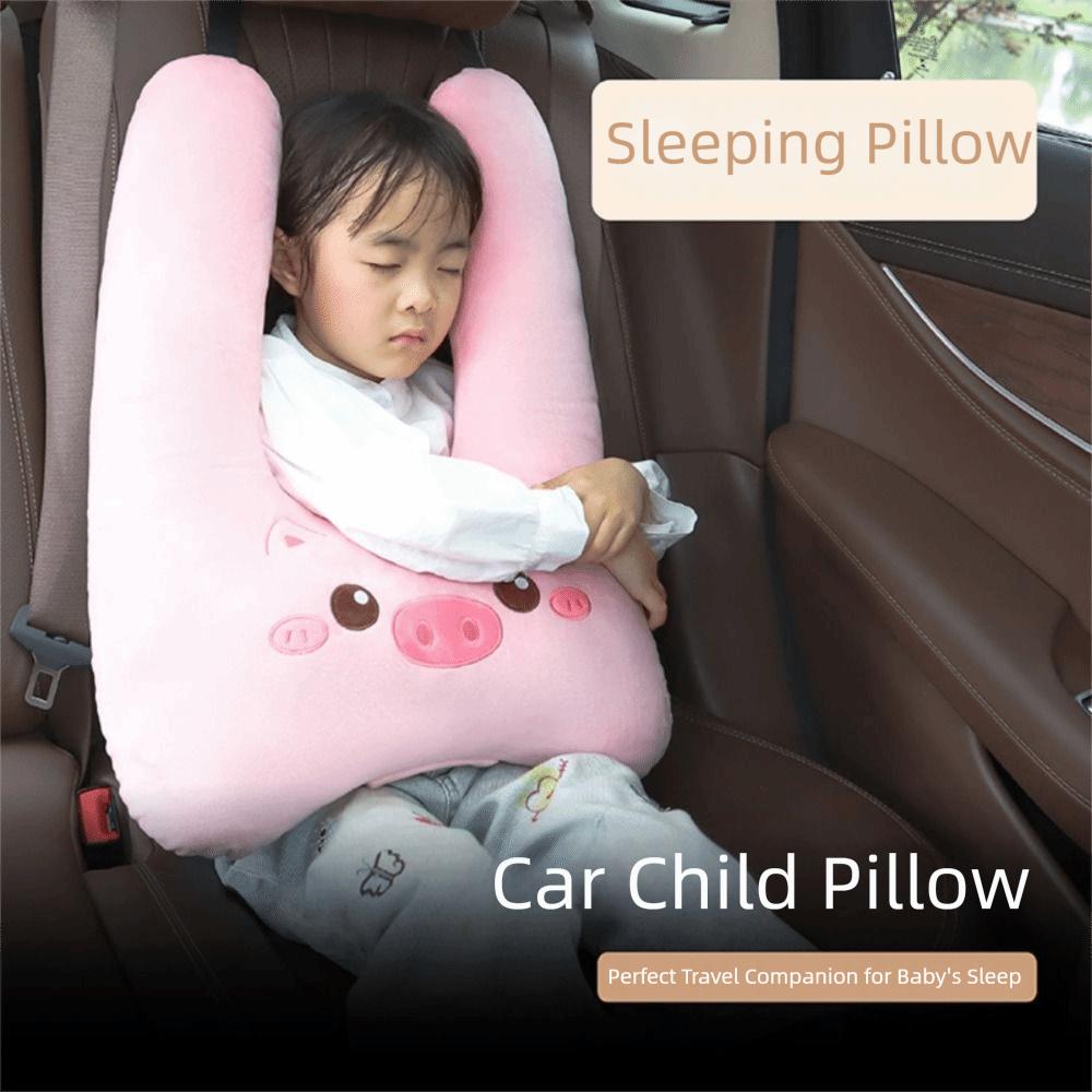 Cartoon Car Seat Cushion Comfortable Seat Belt Cover Kids Car Pillow  Relieve Seat Belt Pressure