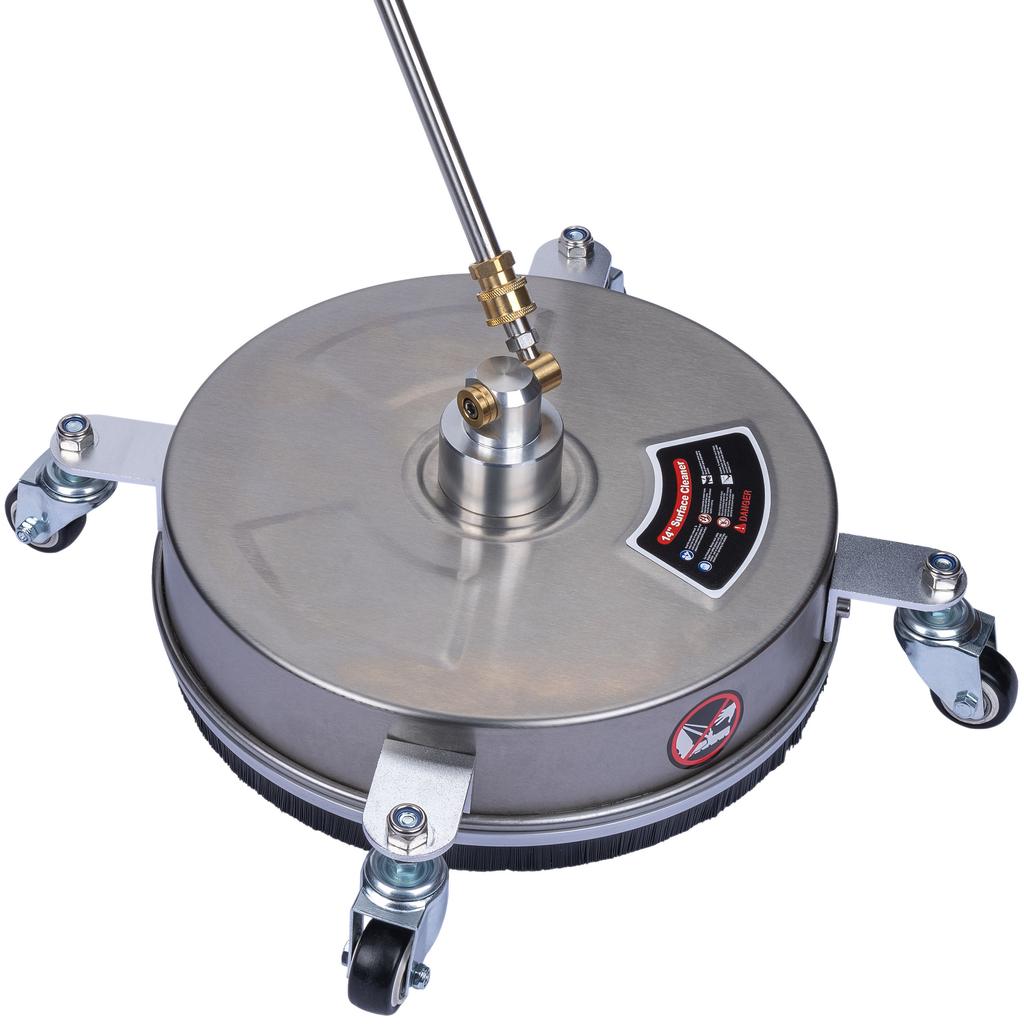 Rosfix Szczotka Nierdzewna do Myjek Karcher HD/HDS – Wydajność 250 Bar | 1000 l/h | System Easy!Lock | Obrotowe Dysze 32 cm