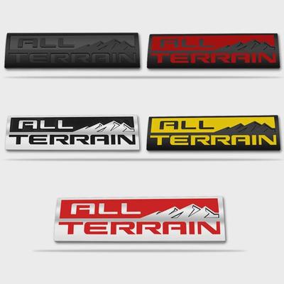 ALL TERRAIN Car Body Trunk Emblem Sticker Decal for S-ilverado C-ruze S-park O-rlando M-alibu Auto Badge Exterior Accessories