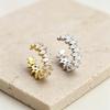 Fashion Zircon C-Shaped Ear Clip for Women Classic Gold Color Irregular No Piercing Ear Cuff Party Jewelry Gifts