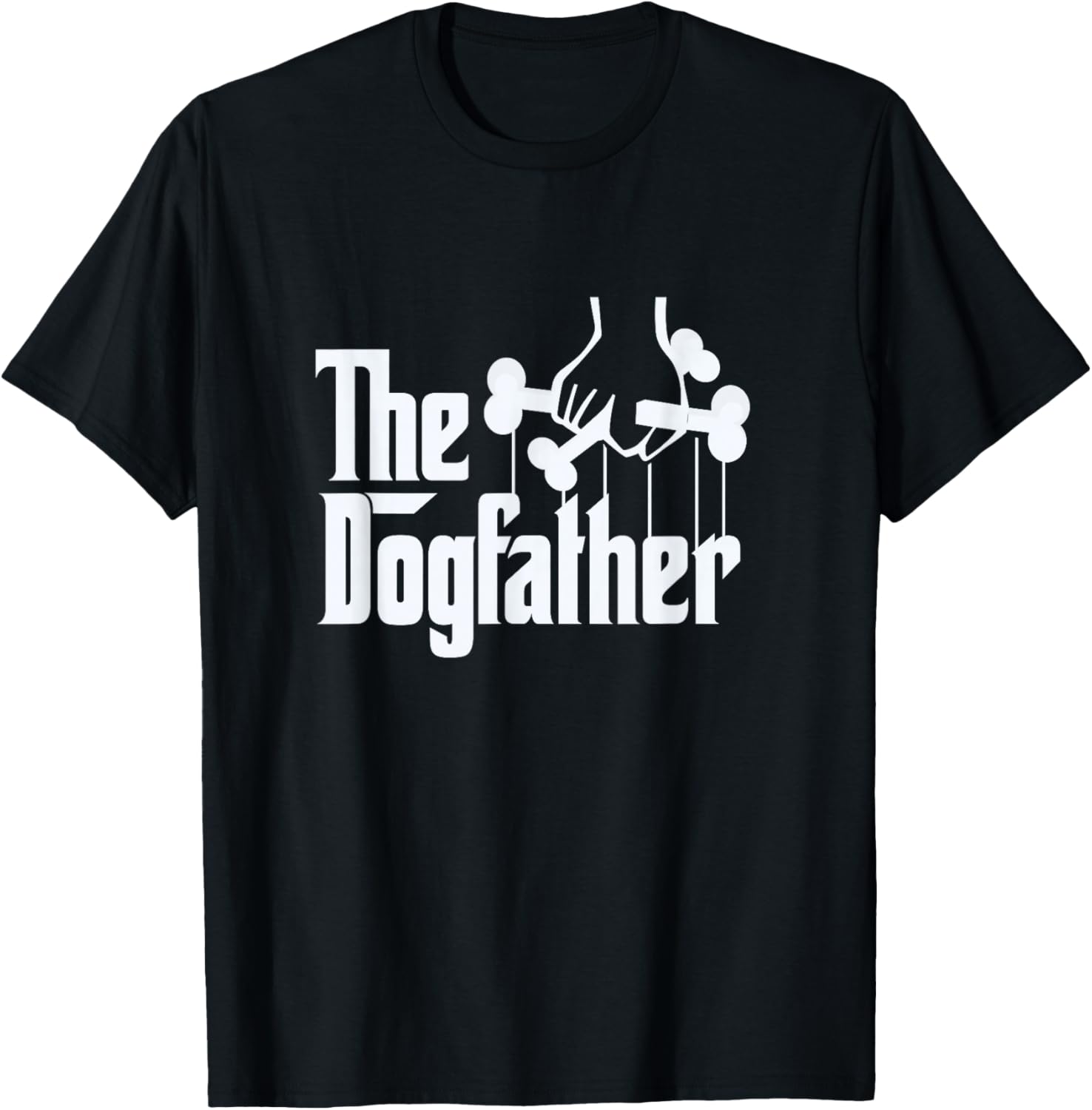 The Dogfather Graphic Tee Funny Dog Dad Gift Short Sleeve Casual Cotton TShirt - Men s Summer Cotton Graphic Tee S разноцветный