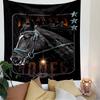 Texas Rodeo Tapestry Wall Hanging, Western Rodeo Event Poster Art, Wild West Wall Decor for Bedroom Living Room Dorm