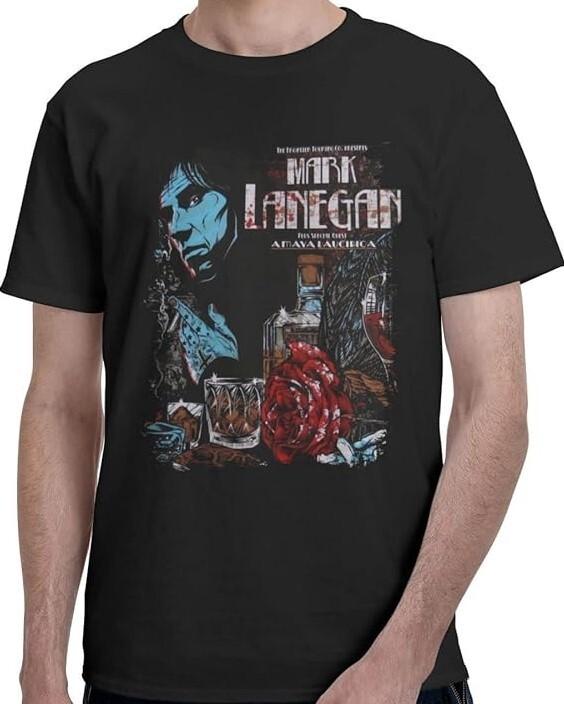 Casual Graphic Tee Unisex Mark Lanegan T-Shirt Unisex Heavy Cotton Tee Shirt,Unisex,gift,Top