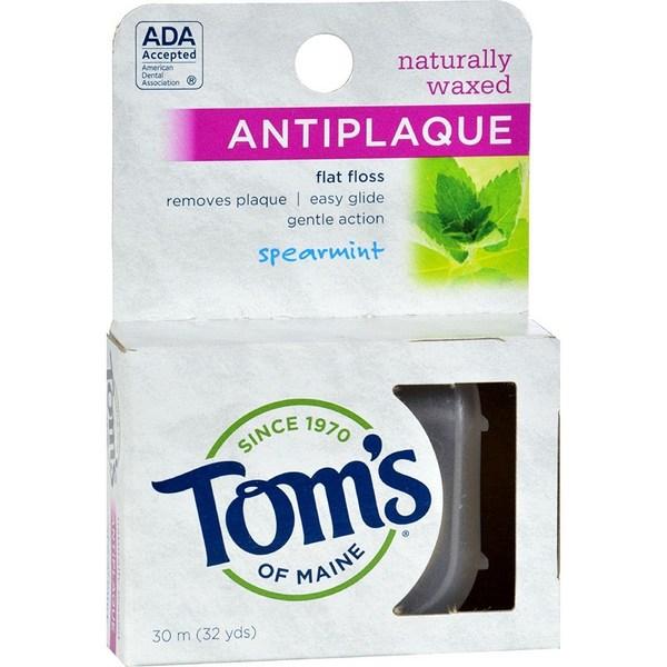 

Тома Main Anti-Plaque Flat Dental Floss с ароматом мяты, 1 шт., 1 шт.