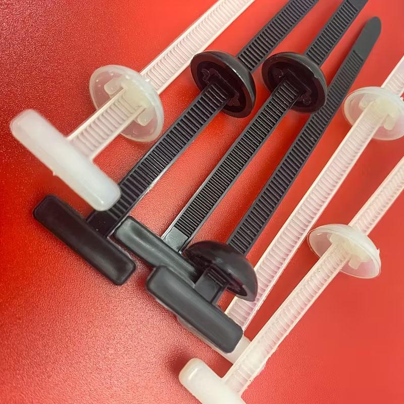 600Set Self-locking Nylon Universal Cable Tie Buckle Heavy Duty Zip Ties with Pin & Button Car Daily Repair Fastening Strap