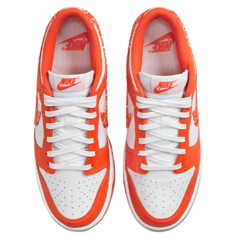 Nike Dunk Low 'Orange Paisley' Women's Skate Shoes Sneakers DH4401-103