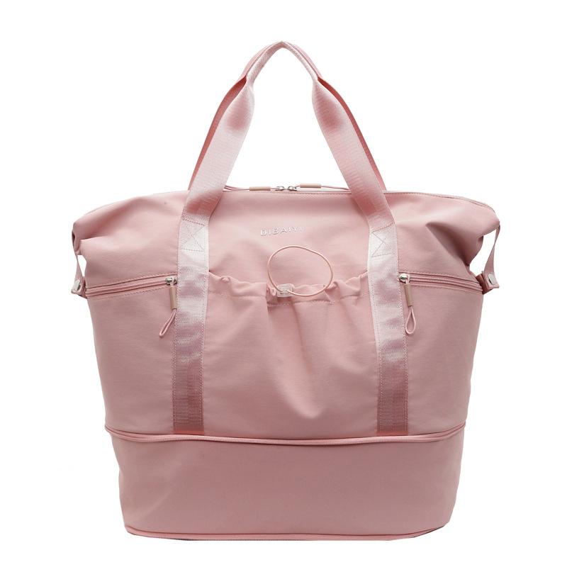 Large-capacity Short-trip Travel Bag, Lightweight Outdoor Sports Gym Bag, Can Be Attached To a Trolley, Portable Hand-held Storage Bag