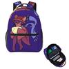 Cat Eyes Oneshot Niko Video Game Student Backpack School Bag Hiking Travel Daypack for Boys Girls Fashion Bookbag Shoulder Bags