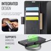 For iPhone 15 /15 Pro / 15 Pro Max / 15 Plus. Wallet Case with Card Slots & Kickstand, 360° Protection Leather Case