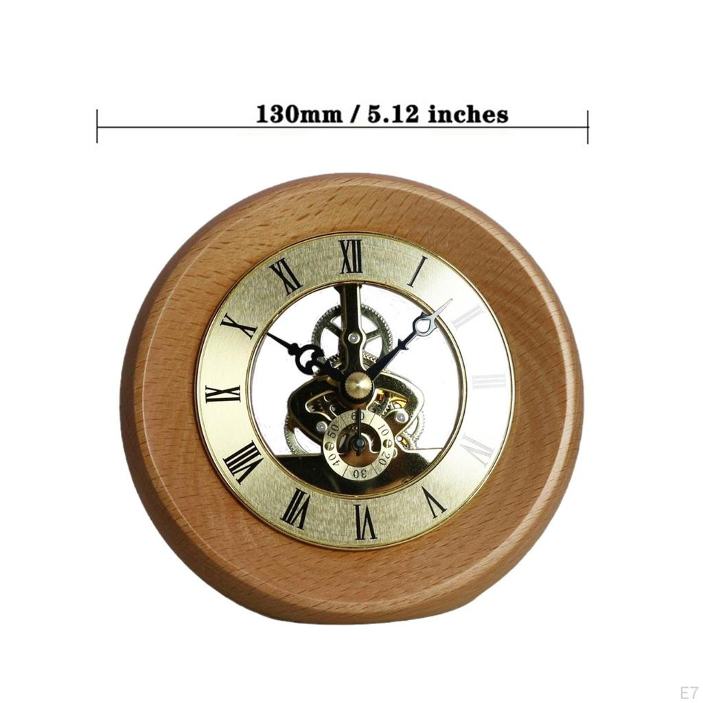 Gear Clock Living Room Dining Bedroom for Desk
