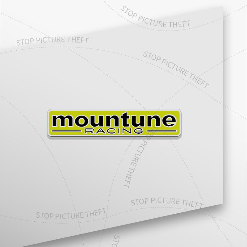 1Pcs 3D Metal Mountune Performance Racing Logo Emblem Car Rear Tail Bumper Trunk Sticker For Ford Focus Fiesta Mondeo Kuga Puma