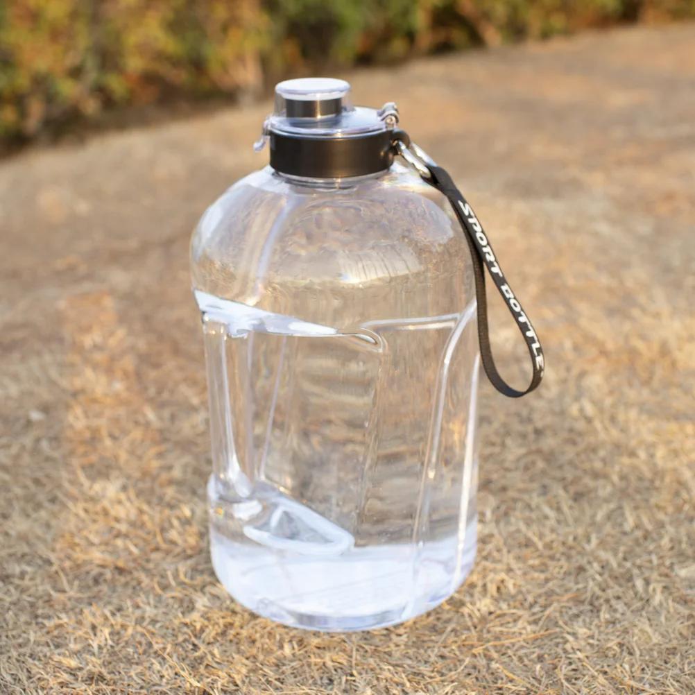 Hot sale 1 Gallon Time Marked Water Bottle - BPA Free Fitness 3.78L Large Gym Water Bottle 1.5L