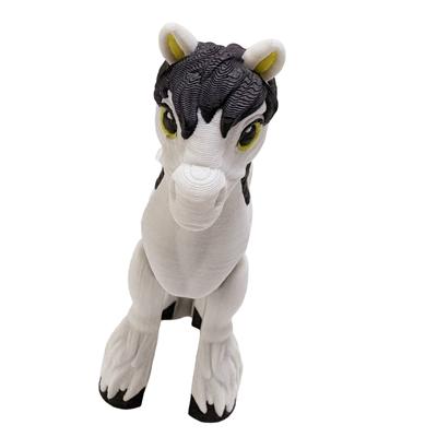 Movable Joints Miniature Horse Model Printing Home Office Decoration Ornament
