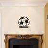 Football Fan Metal Wall Art Sign Home Decor Door Plaque