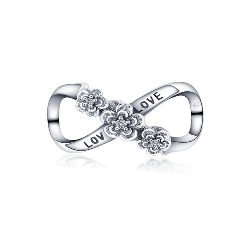 European Copper Love You Gesture Pendant Charm Fit Original Bracelet Jewelry Sparkling Cross Horse Angel Dangle Bead