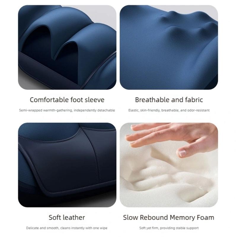 Electric Foot Warmer Feet Massagers Multiple Mode for Home Office Relaxation Cold Weather Relief Foot Relaxation Device