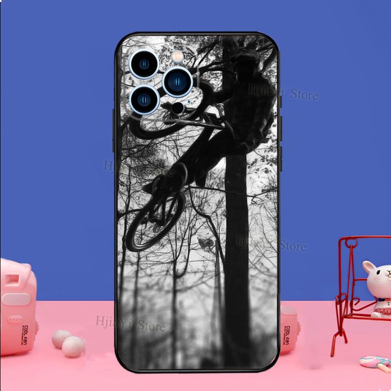Bike Bicycle Sport Phone Case For iPhone 16 15 11 12 13 14 Pro Max Mini X XS XR Plus SE2 Funda Coque Capa Cover