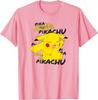 Pokémon Pikachu Cracks A Joke Laughing Anime T-Shirt S-4XL Unisex