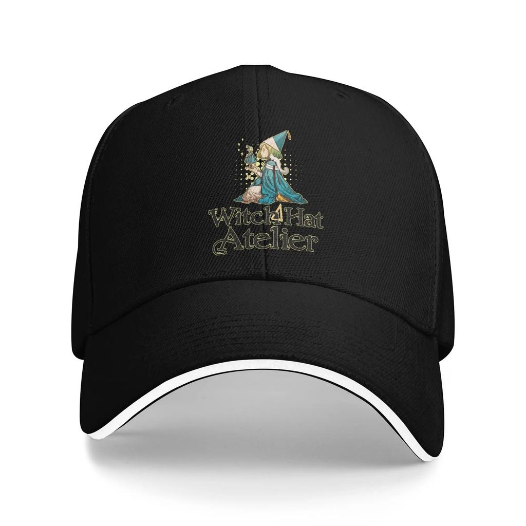 Witch Hat Atelier Anime Baseball Caps Hip Hop Coco Sandwich Cap Unisex Breathable Caps Hat Activities
