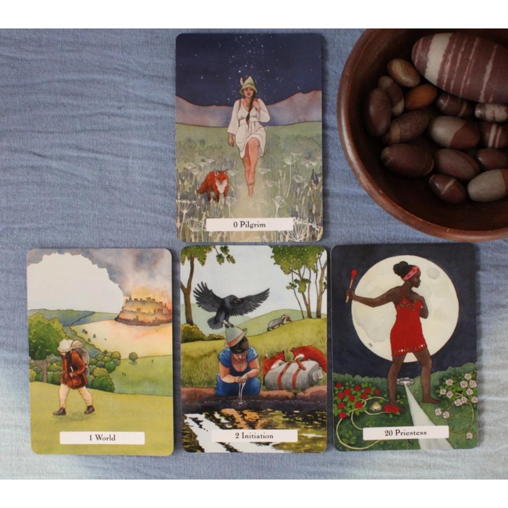 10.3*6cm The Witches’ Wisdom Tarot A 78-Card Deck