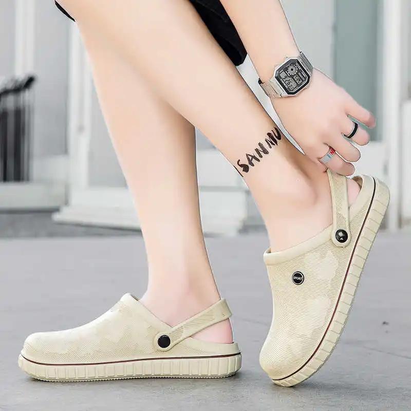 Fashion With Lacing Parkour Size 45 Sneakers Men Slippers Sandals Men's Shoes Large Size Flip Flops Sport Items Basquet Lofers