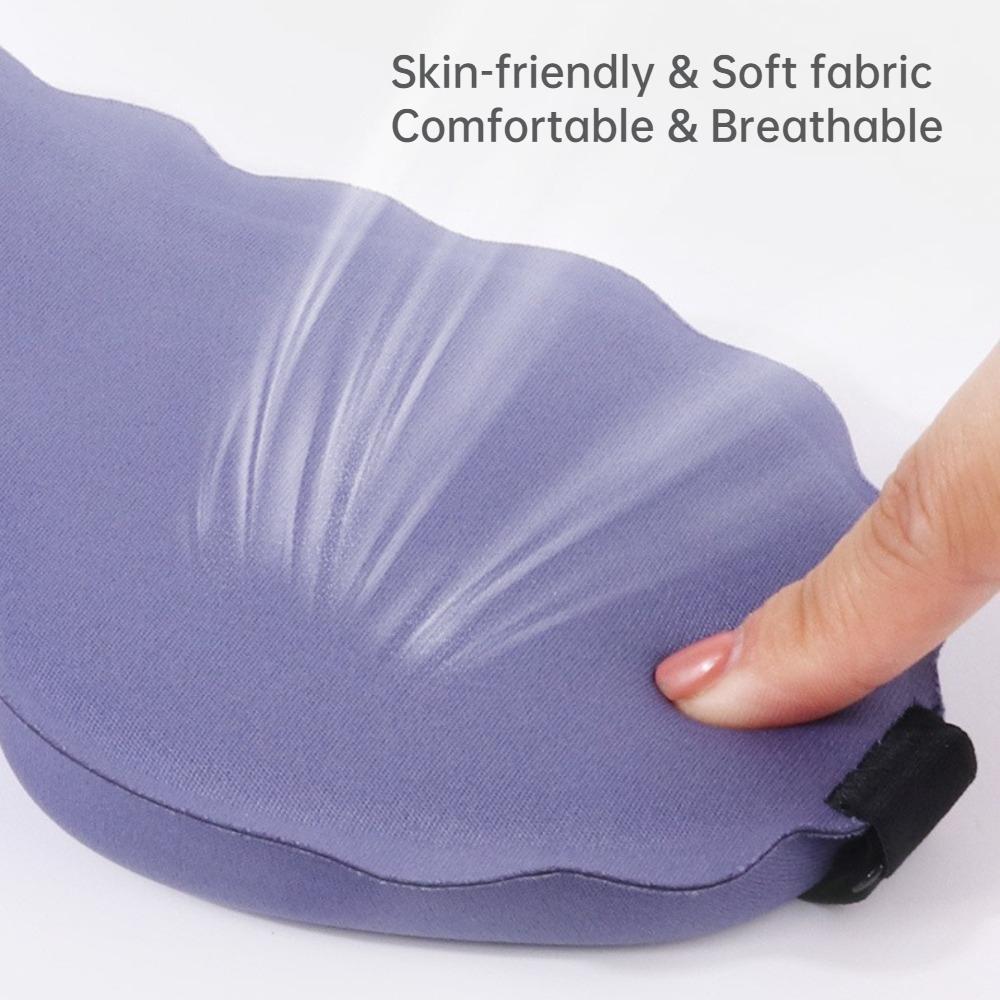 Travel Sleeping Aid 3D Sleeping Mask Blockout Light Sleep Mask Memory Foam Eyeshade Blindfold Sleep Masker Face Mask Eyepatch